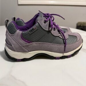 L.L Bean Tek Gear Lavender and Charcoal Sneakers